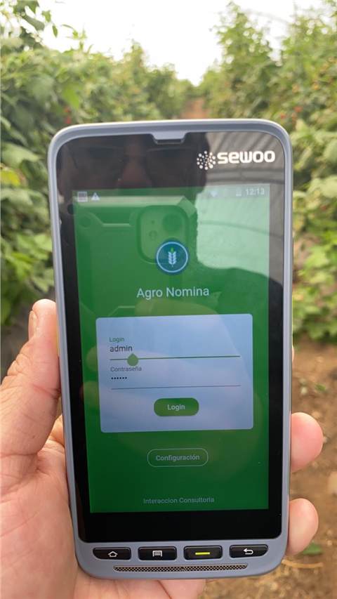AgroNomina en campo